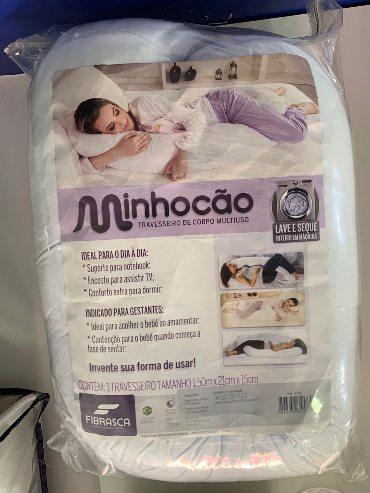Travesseiro de Corpo Minhocão