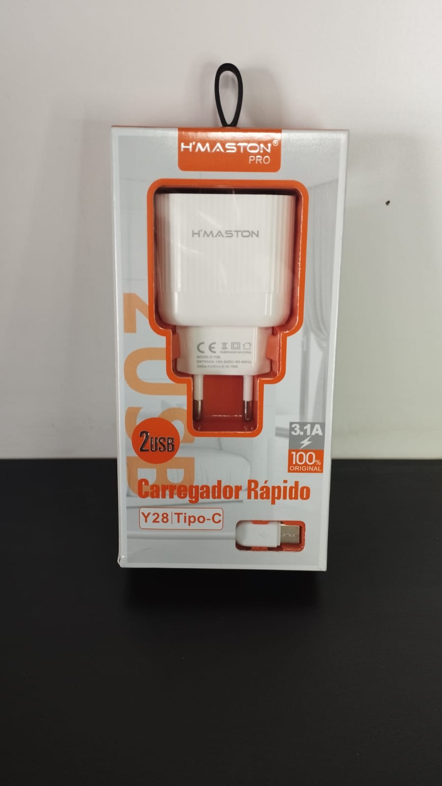 Carregador H'Maston Pro Tipo C
