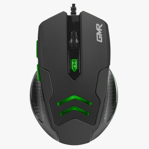 Combo Mouse e Mousepad Gamer 3200DPI Preto e Verde Multilaser - MO273