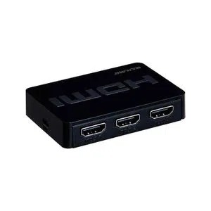 Switch Multilaser Hdmi 3 Portas 3 Em 1 Preto 18M