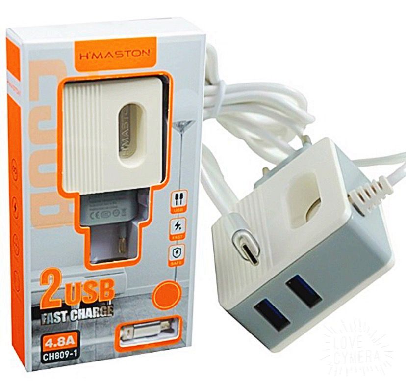 CARREGADOR H-MASTON 4.8A, 2USB