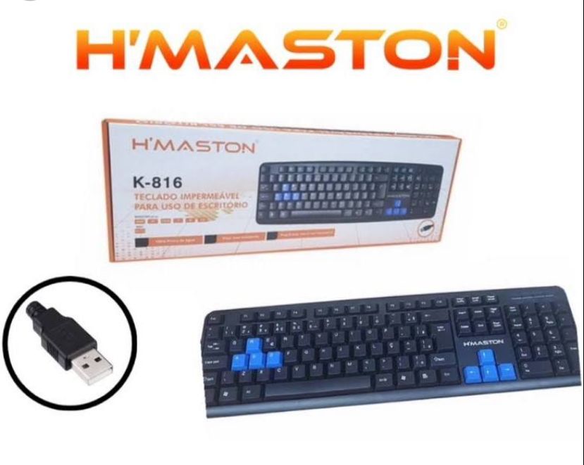 TECLADO H-MASTON COM FIO