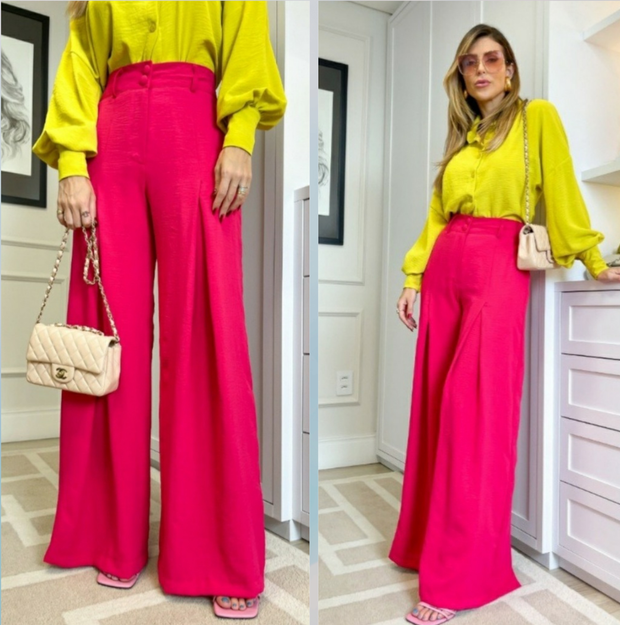 Calça pantalona