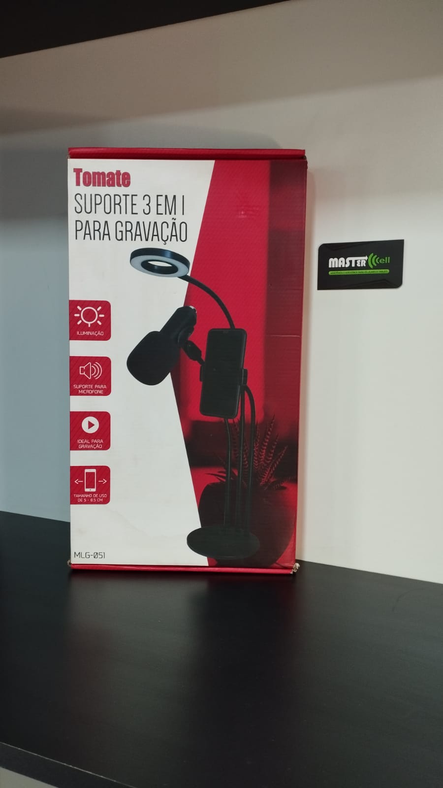 Suporte P/ Celular 3em1 H'MASTON