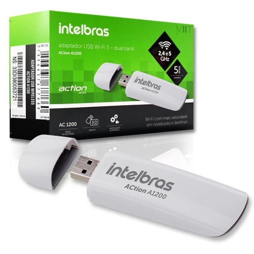 Adaptador Wireless Wi-Fi  Intelbras