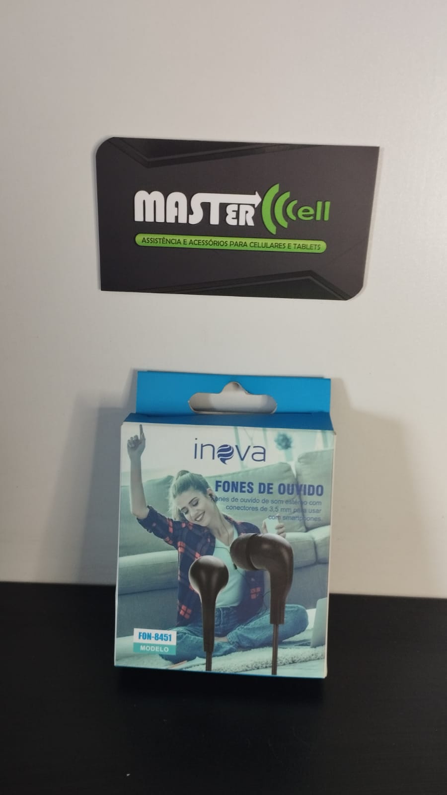 Fone Ouvido c/ Fio - INOVA
