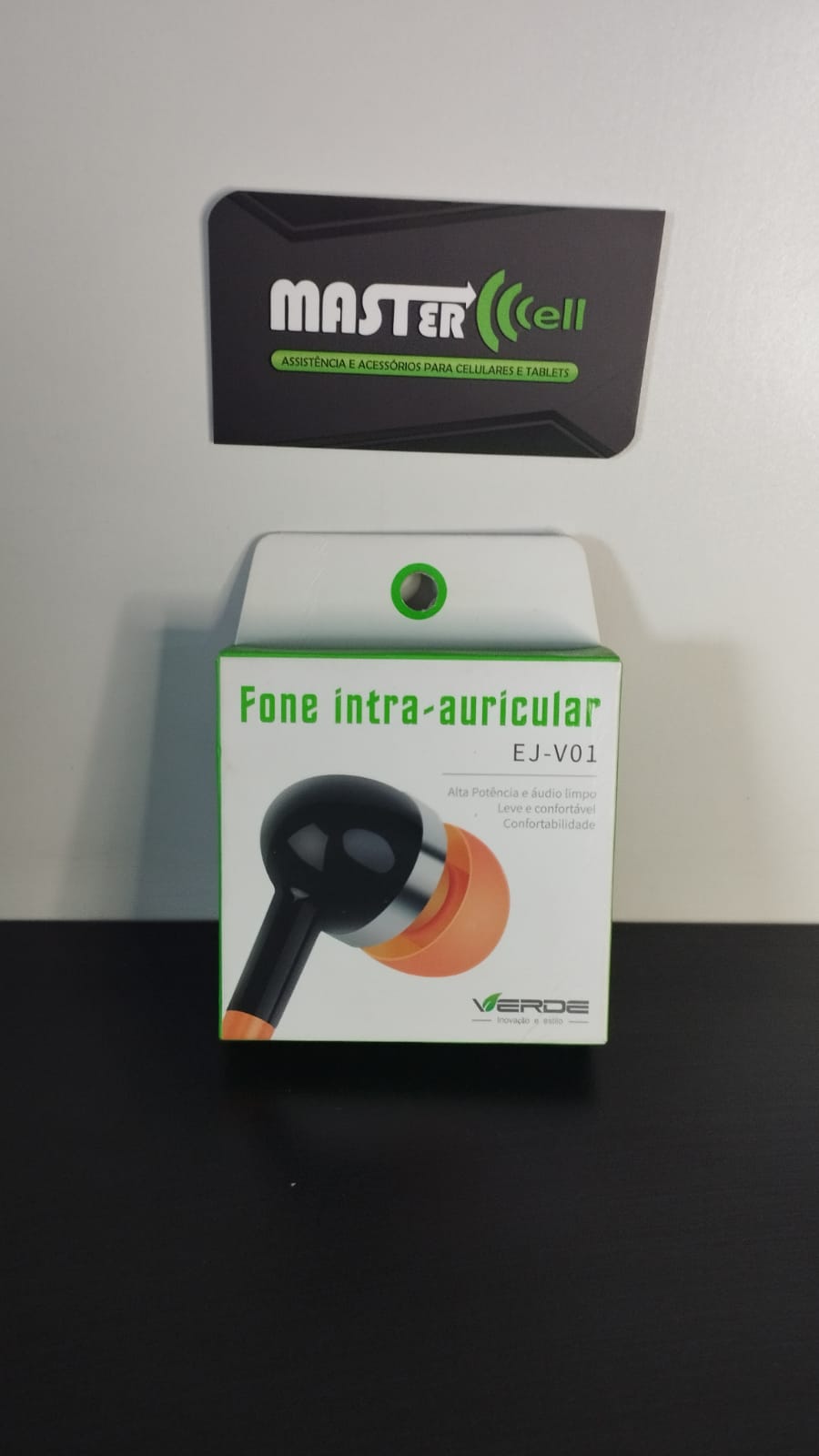 Fone Ouvido c/ Fio - VERDE