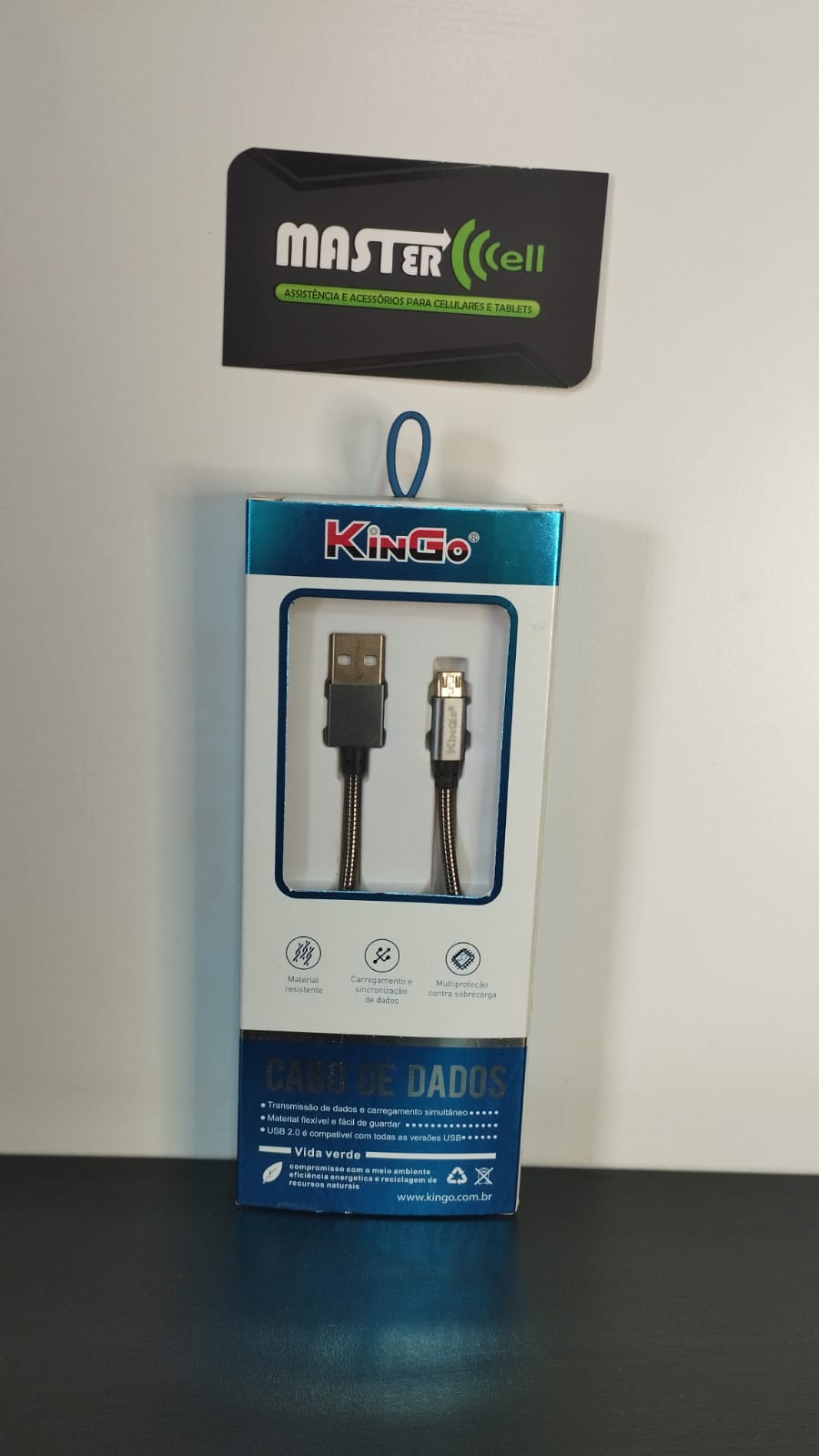 Cabo P/ Celular V8 - KINGO