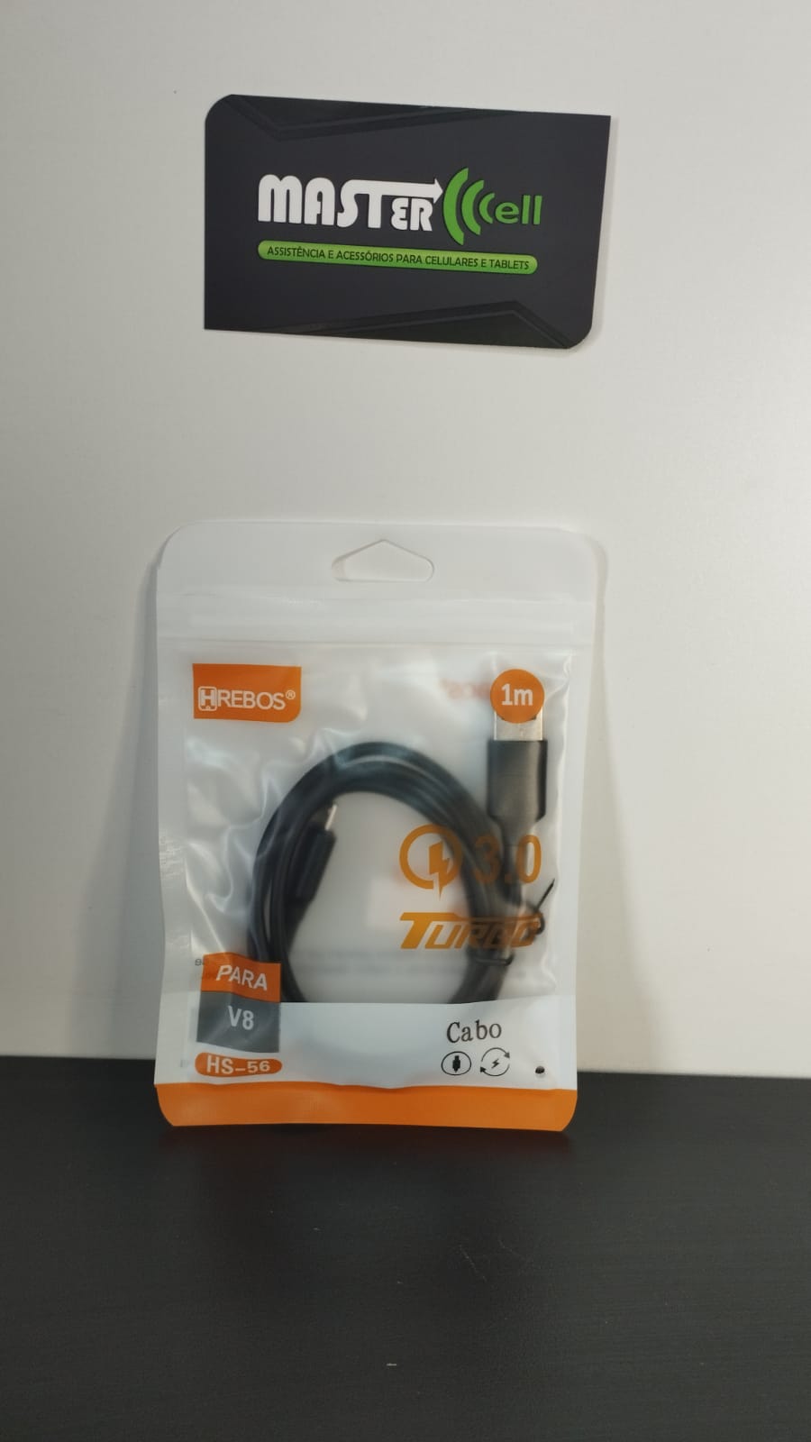 Cabo P/ Celular V8 - HREBOS