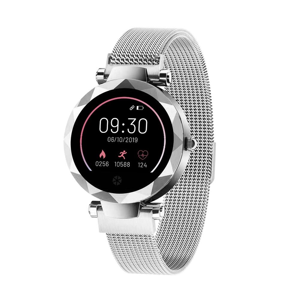 SMARTWATCH PARIS PRATA HR LEITURA DE MSG A PROVA D AGUA IP67