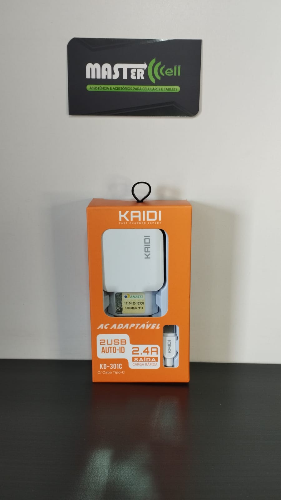 Carregador KAIDI Tipo C