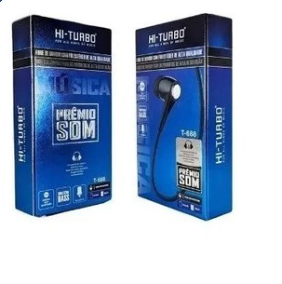 FONE DE OUVIDO HI-TURBO