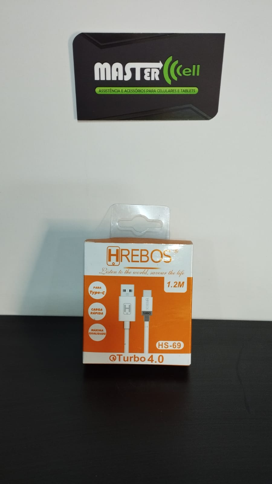 Cabo P/ Celular Tipo C - HREBOS